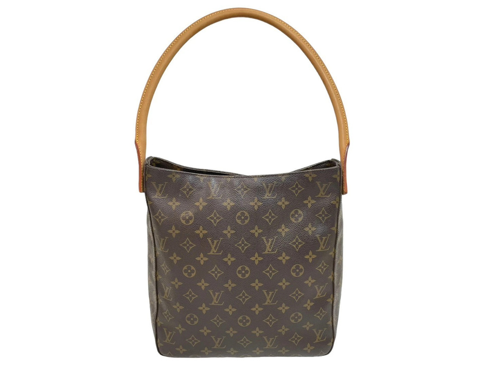 Louis Vuitton Shoulder Bag One Looping Monogram Brown